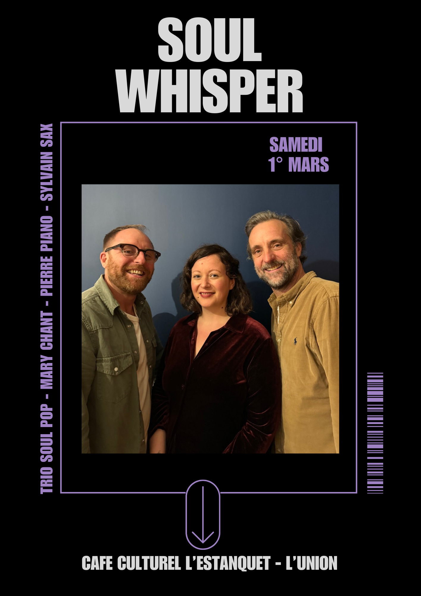 Affiche_Concert_Soul Whisper_Soul pop_premier mars