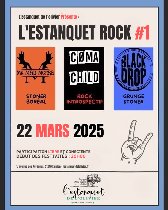 Affiche l'Estanquet Rock #1