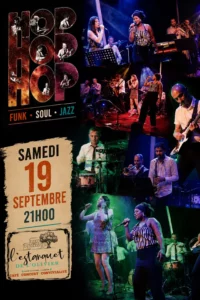 Hop Hop Hop en concert à l’Estanquet de l’Olivier le 19 septembre 2026 à 21h – Funk, Soul & Jazz