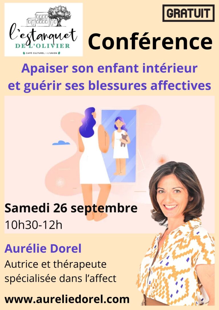 Conférence : blessures affectives et enfant intérieur